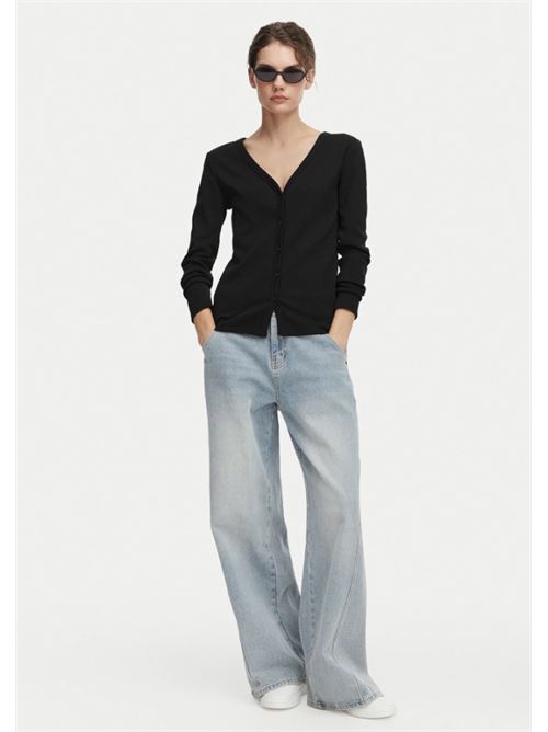 ls woven label baby rib button CALVIN KLEIN JEANS | LV047G207GUB1